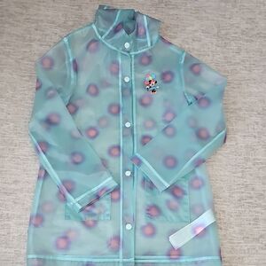 Disney Blue and Purple Minnie Mouse Raincoat